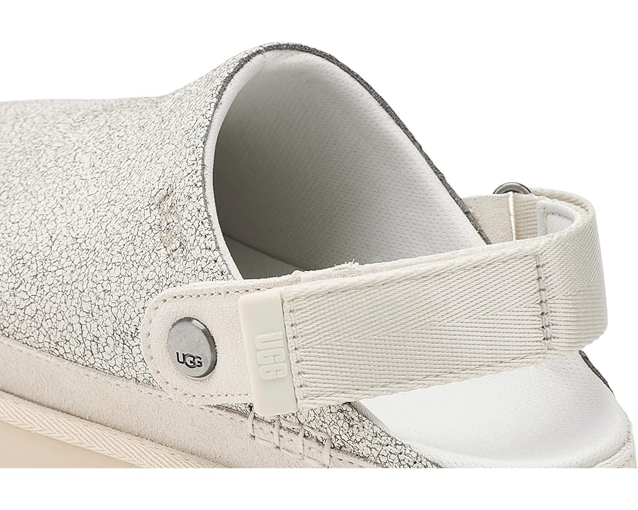 Клоги UGG Goldenstar Crackle с эффектом кракелюра и поворотной лямкой