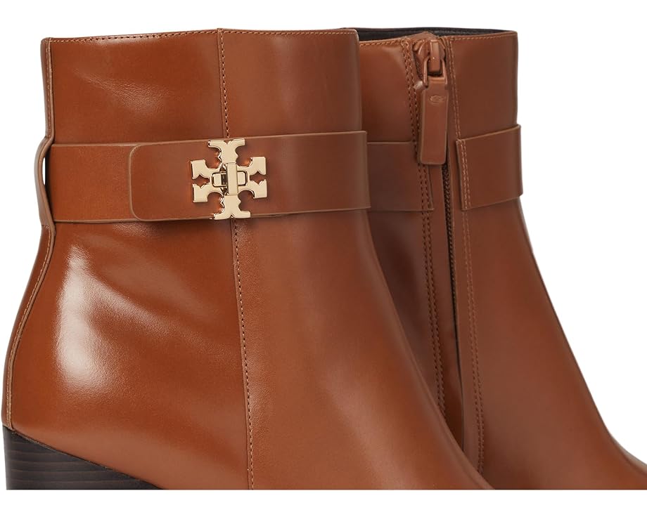 Ботинки Tory Burch Turnlock на каблуке 80 мм с миндалевидным носком