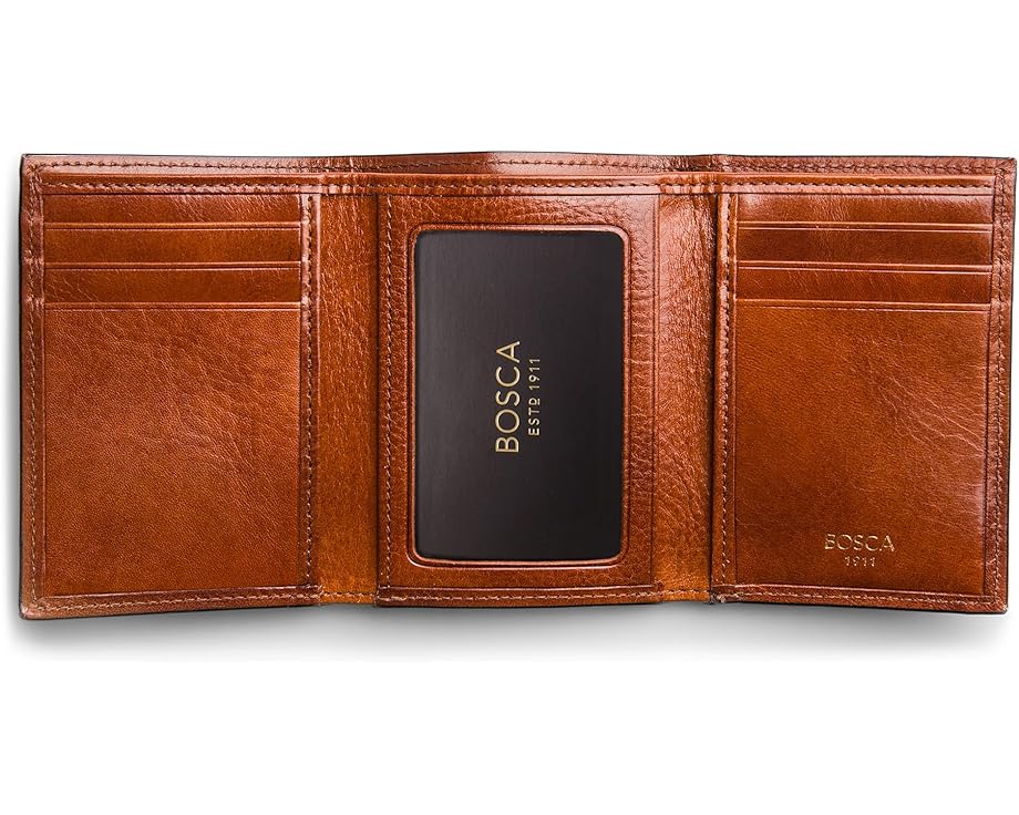 Многофункциональный кошелек Old Leather Collection с двумя окнами для ID от Bosca