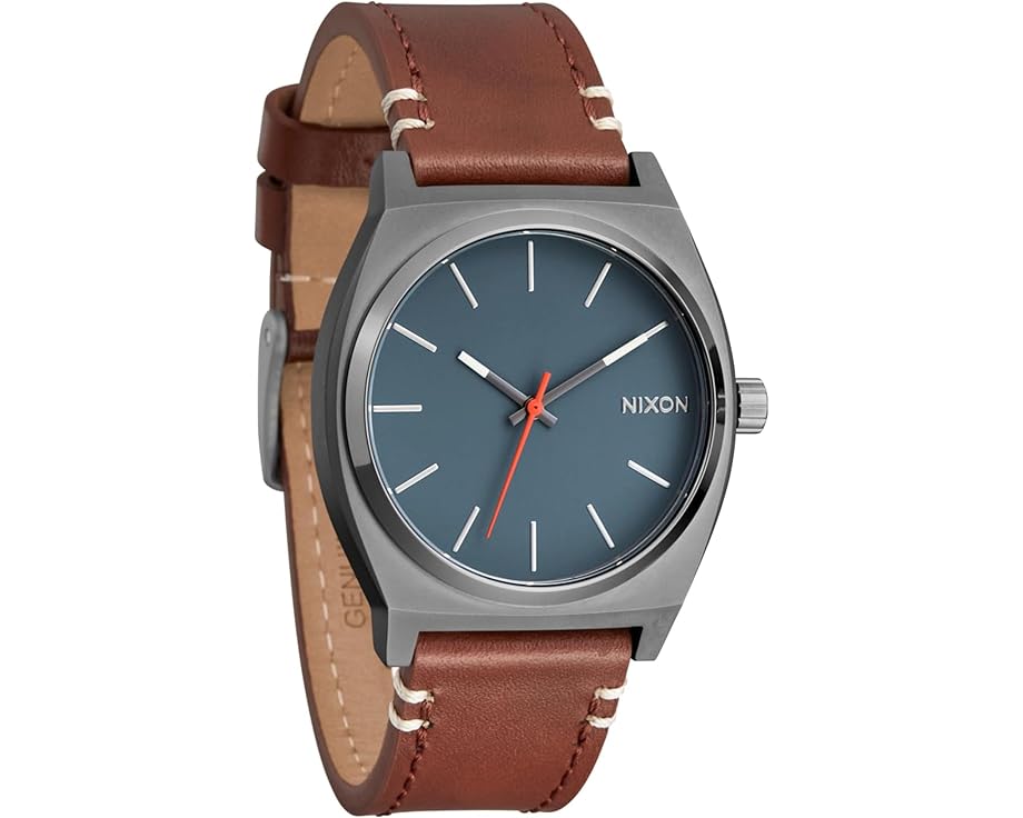 Наручные часы Nixon Time Teller Leather с кожаным ремешком