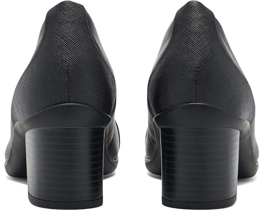 Туфли Clarks Shaya Lux на устойчивом каблуке с отделкой под уздечку