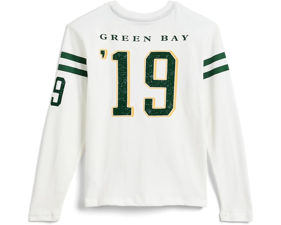 Футболка NFL Green Bay Packers с длинным рукавом для детей от Junk Food Kids