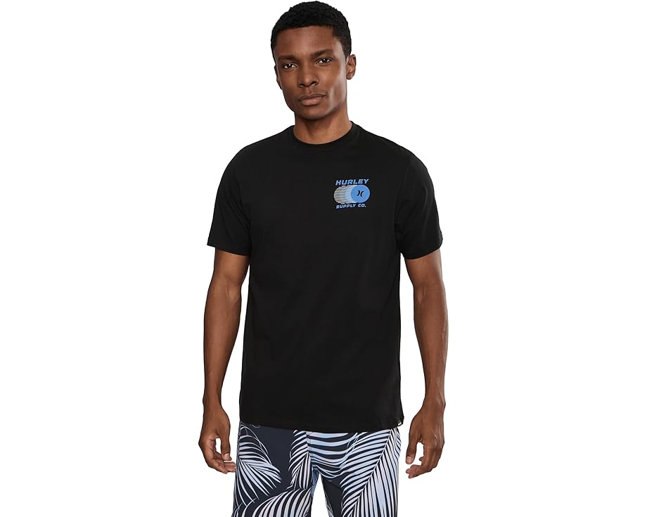 Футболка Hurley Fast Circles с коротким рукавом и принтом на груди