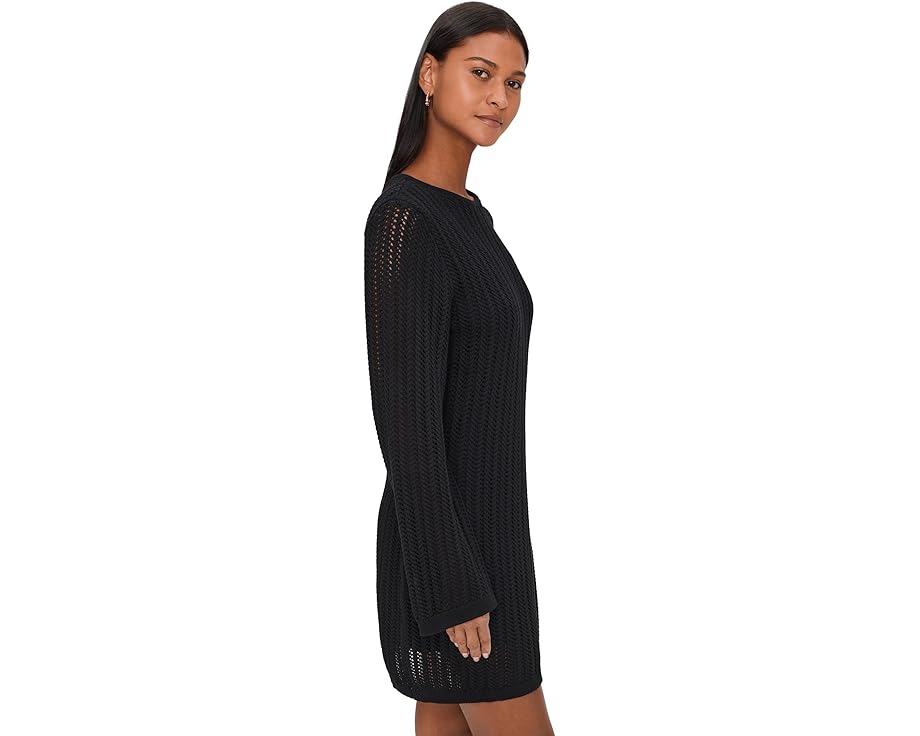 Barbour мини-платье Daya Knitted с ажурной вязкой