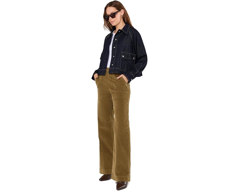Брюки Joe's Jeans вельветовые широкие на молнии
