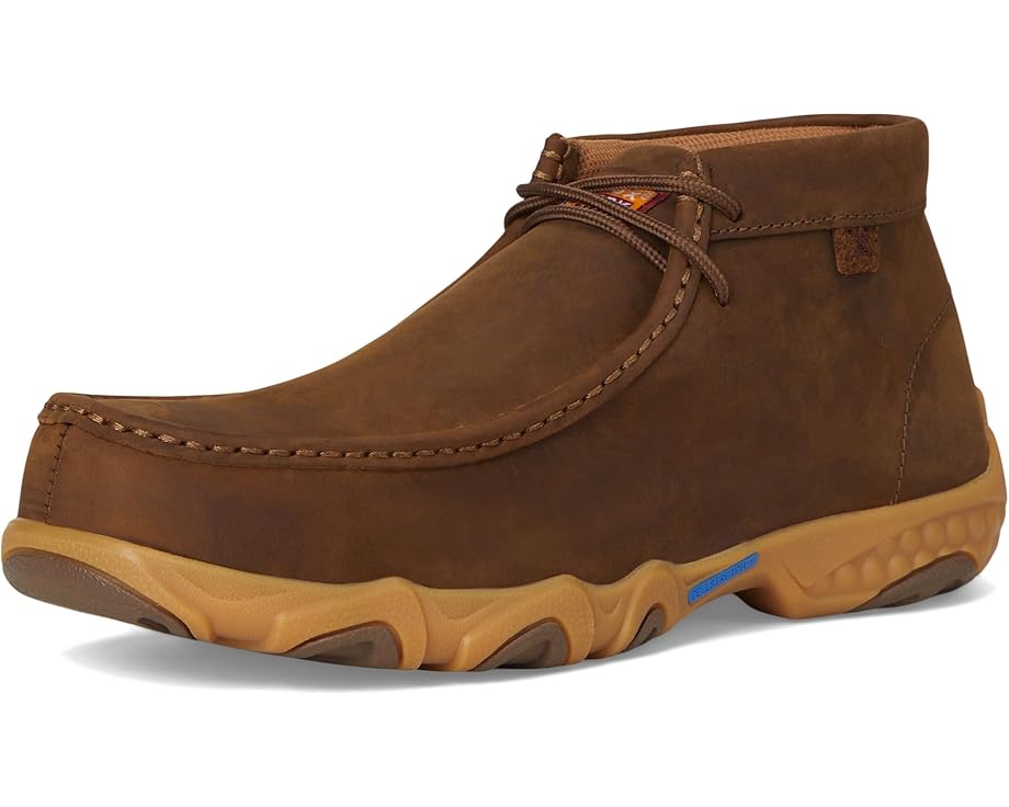 Рабочие мокасины Twisted X Work Chukka с защитным мыском и технологией CellStretch