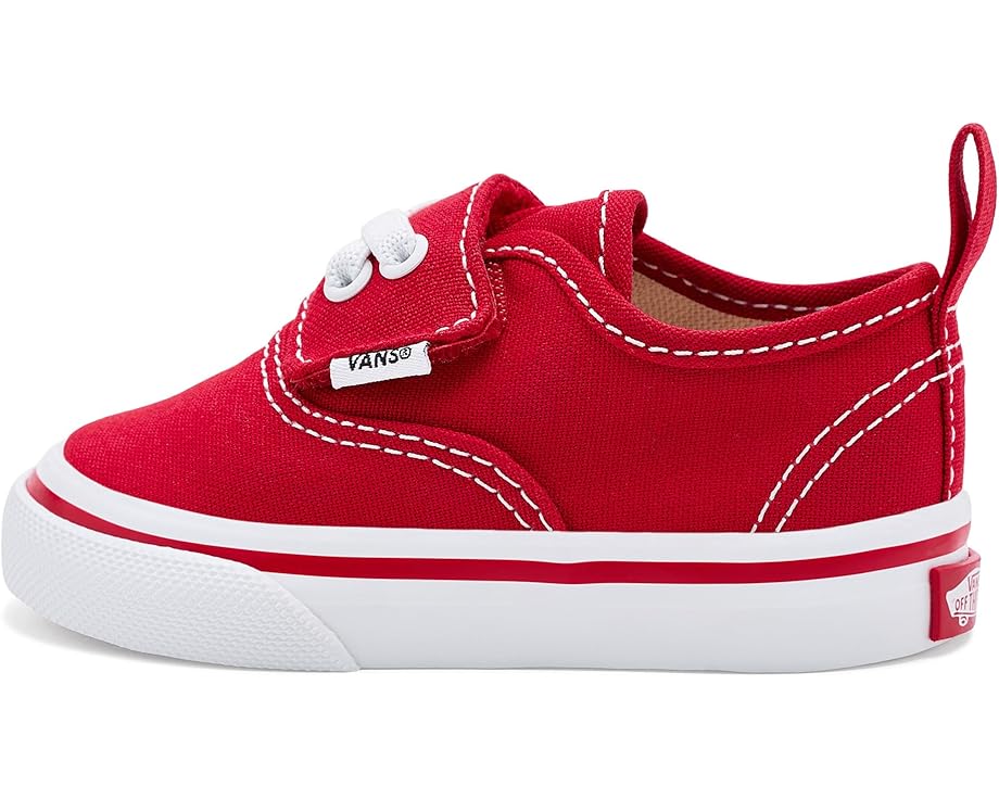 Детские кеды Vans Kids Authentic Elastic V на липучке с эластичными шнурками