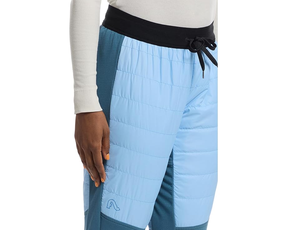 Утепленные штаны Flylow Puffer 3/4 для сноуборда с эластичной талией