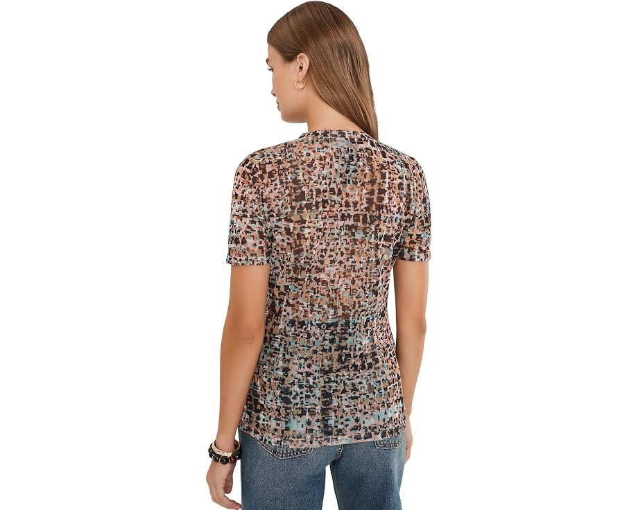 Eleanor Mesh Short Sleeve Tee