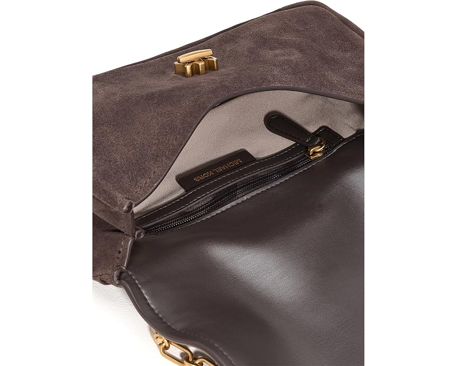 Сумка Michael Kors Bryant Small Turnlock с цепочкой, кроссбоди