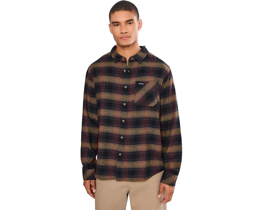 Фланелевая рубашка Breakwater Check Flannel Woven Quiksilver