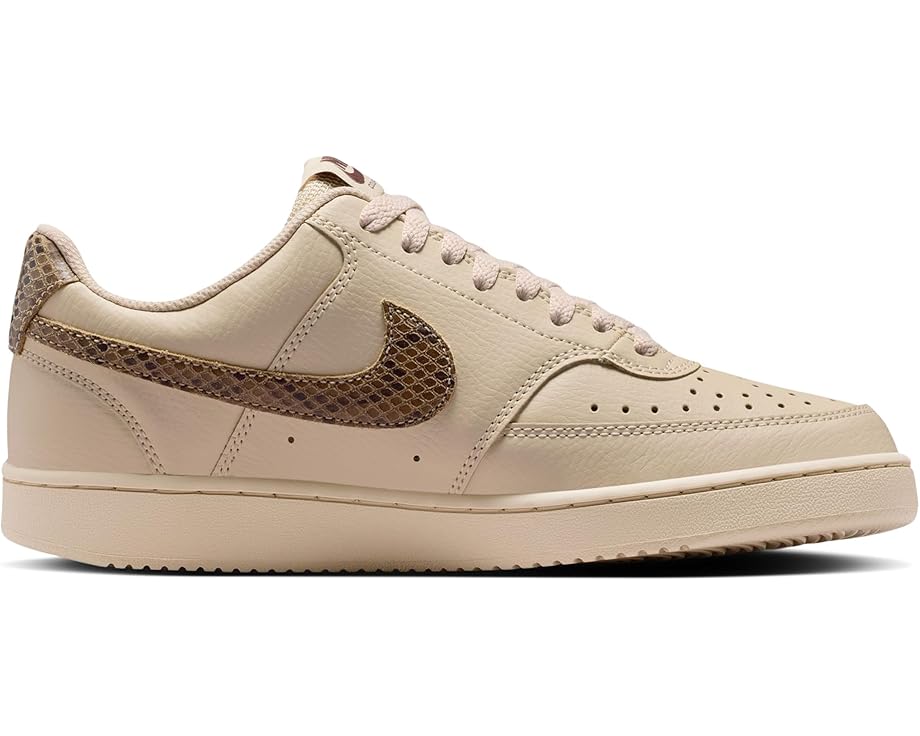 Кроссовки Nike Court Vision Low из искусственной кожи с перфорацией