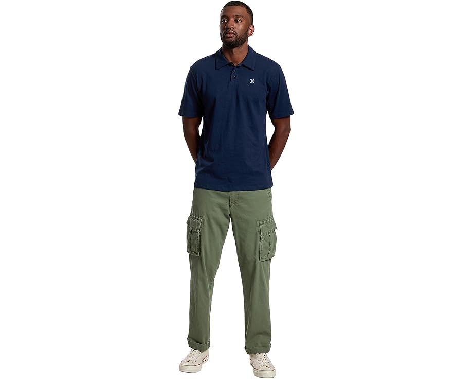 Hurley Icon Slub поло с коротким рукавом для мужчин