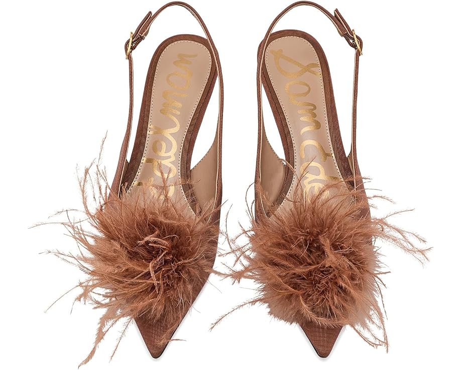 Sam Edelman Туфли Finch Feather на низком каблуке с помпонами