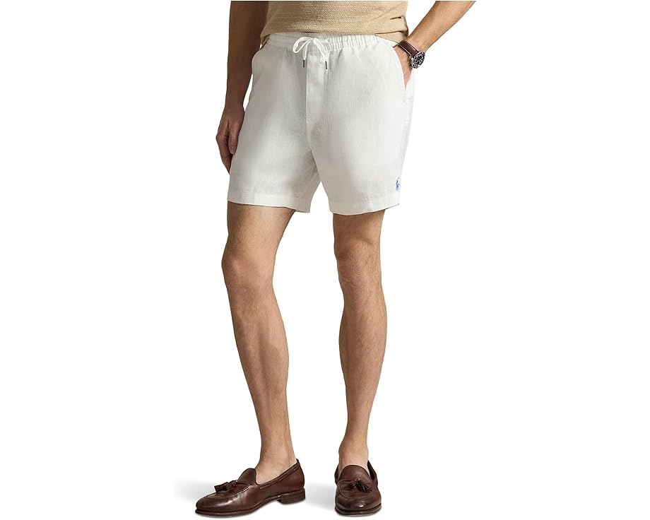 Шорты Polo Prepster из льна с длиной 15 см Polo Ralph Lauren