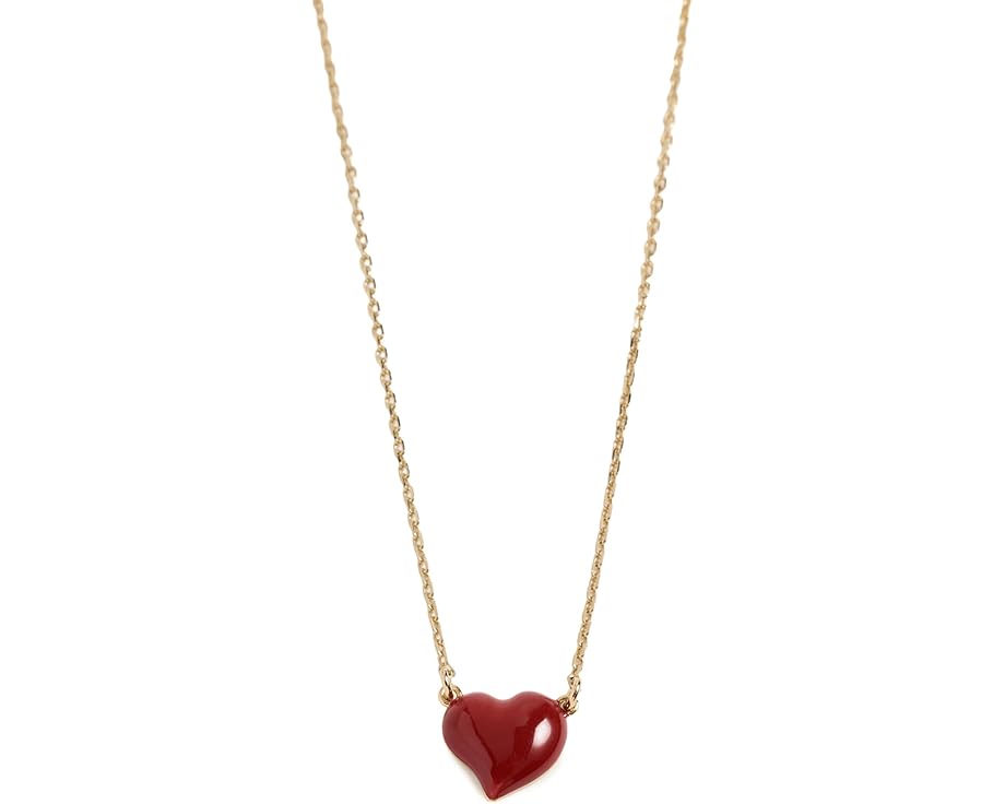 Кулон Amour от Kate Spade New York в форме сердца на цепочке