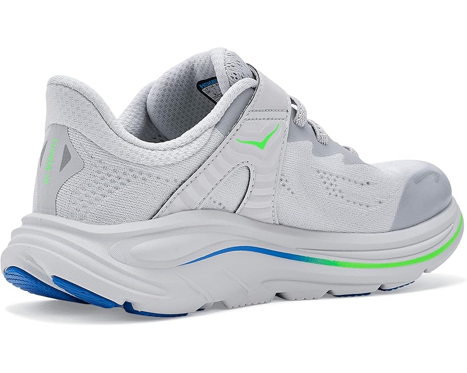 Детские кроссовки Hoka Kids Clifton 10 с амортизацией и застежкой на липучке