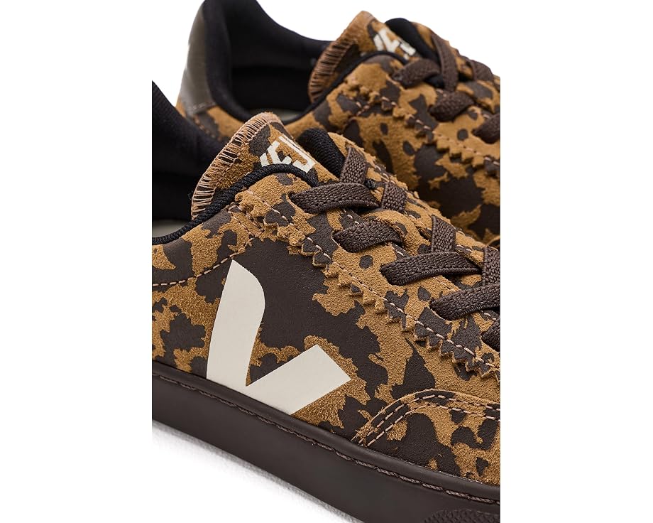 Кроссовки VEJA Small Volley детские с узором из замши