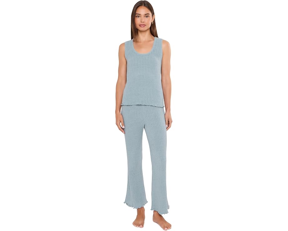 Брюки Barefoot Dreams CozyChic Ultra Lite с нежным краем и расклешенным низом