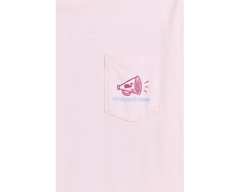 Детская футболка Vineyard Vines с коротким рукавом и нагрудным карманом