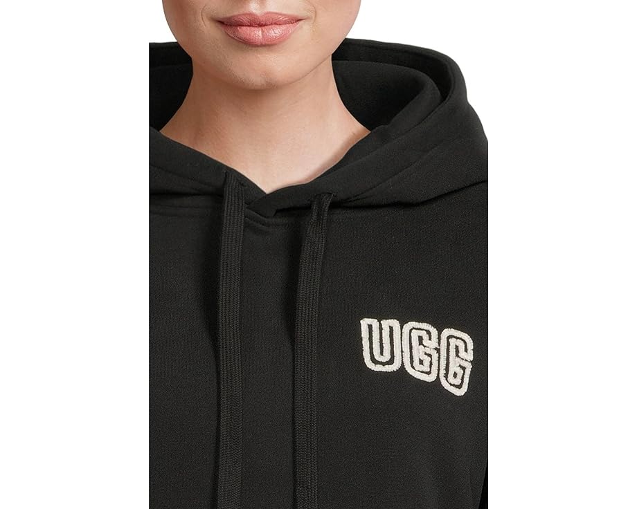Толстовка UGG Logo Hoodie с капюшоном и аппликацией