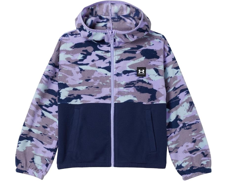 Куртка Under Armour Kids с камуфляжным принтом и полной застежкой-молнией