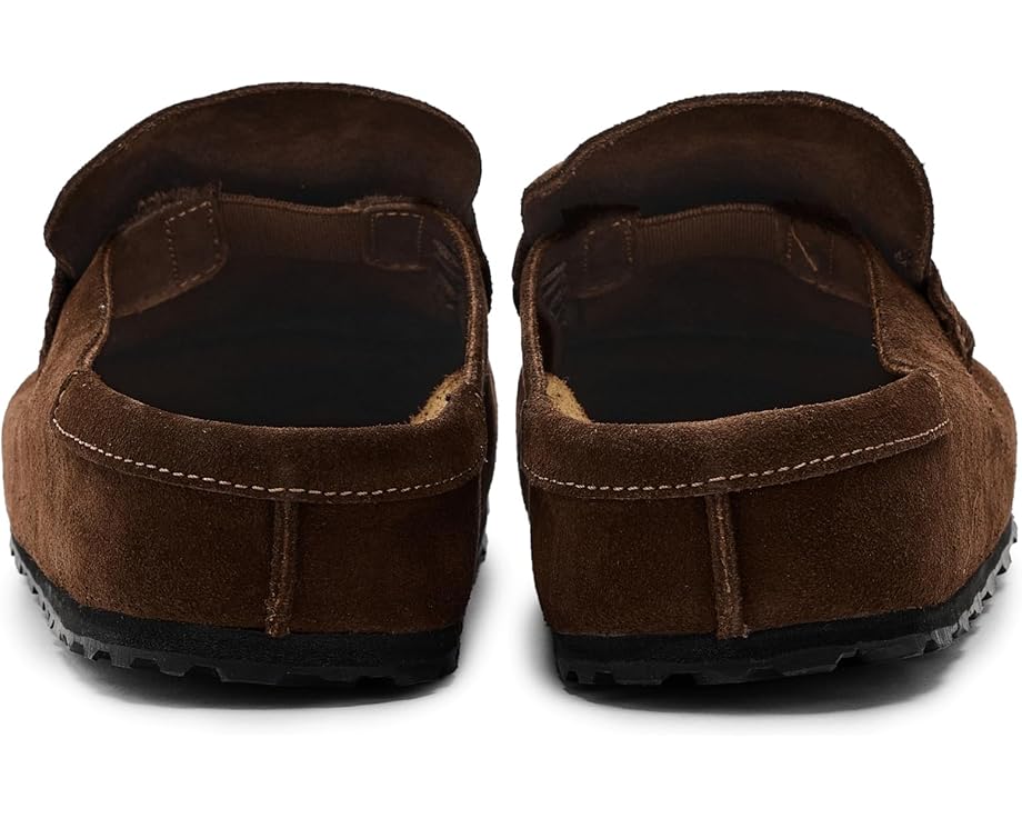 Клоги Birkenstock Naples из замши с пробковой стелькой