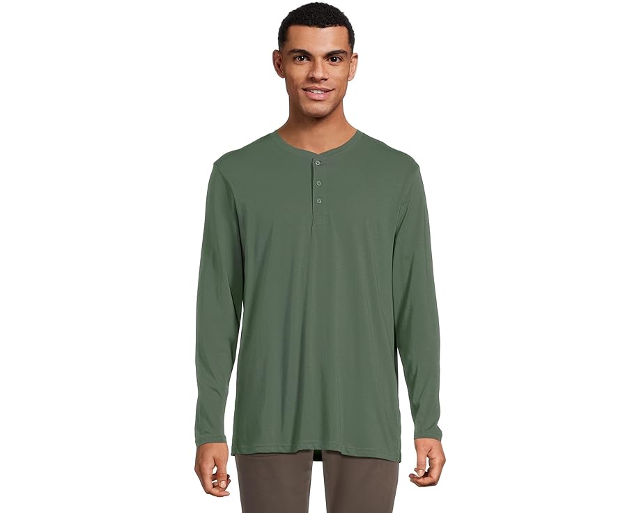 Хенли PACT Softspun Long Sleeve из органического хлопка