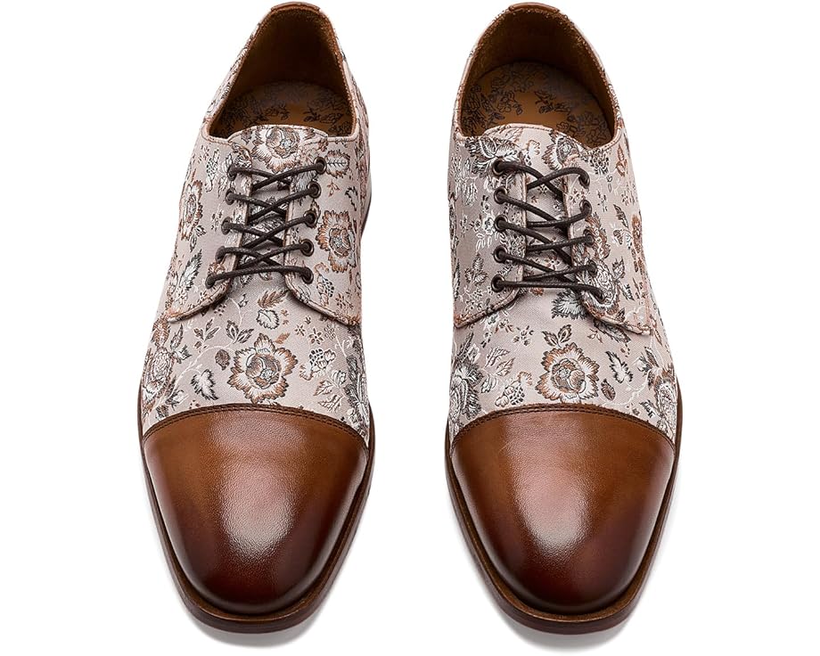 Туфли Taft Jackshoe оксфорды из кожи с контрастной тканью и кожаной подошвой