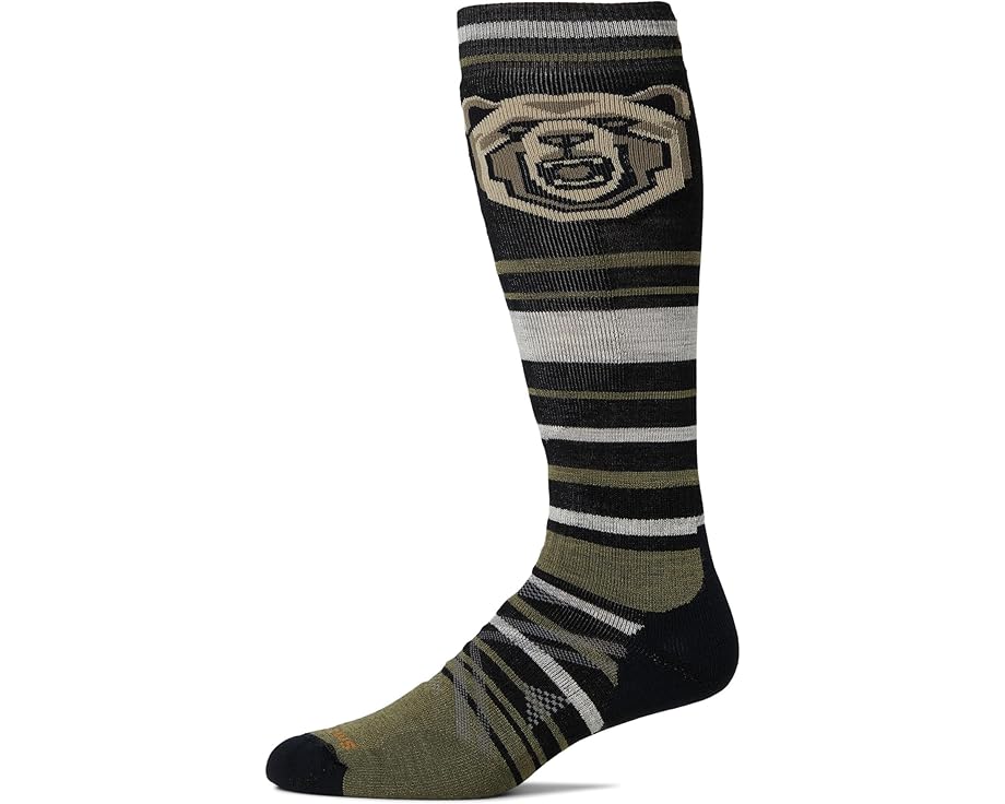 Носки Smartwool для лыж с полной амортизацией и принтом Growling Grizzly до икры
