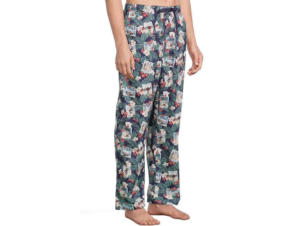 Tommy Bahama пижамные штаны Cotton Woven с принтом Navy Ground Floral