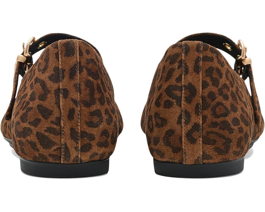 Туфли Мэри Джейн FitFlop Delicato из замши с леопардовым принтом