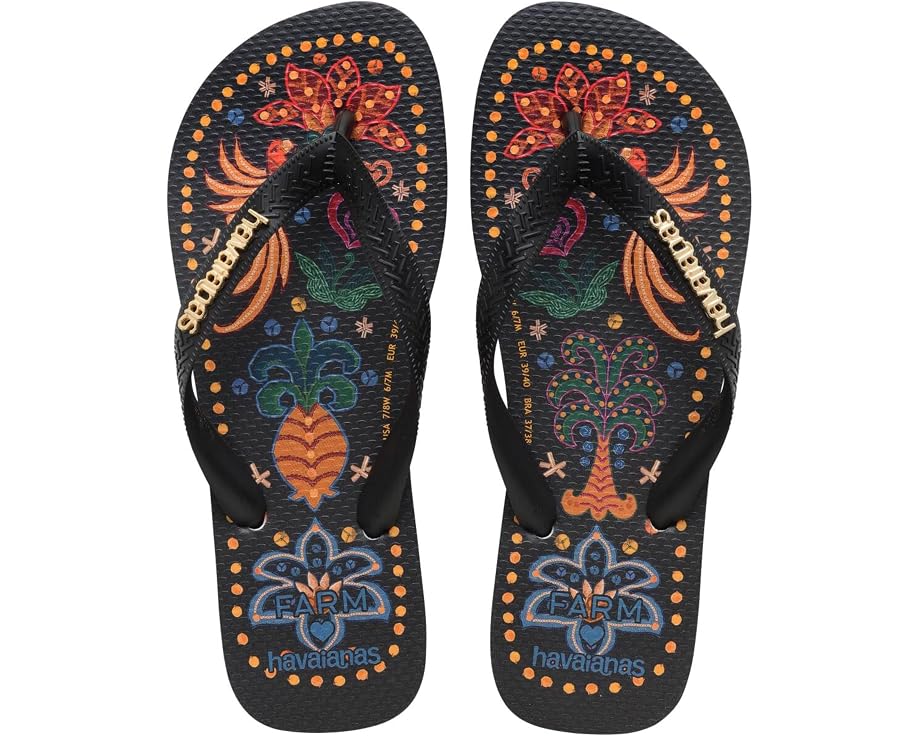 Шлепанцы Farm Rio Flip-Flop от Havaianas с дизайном