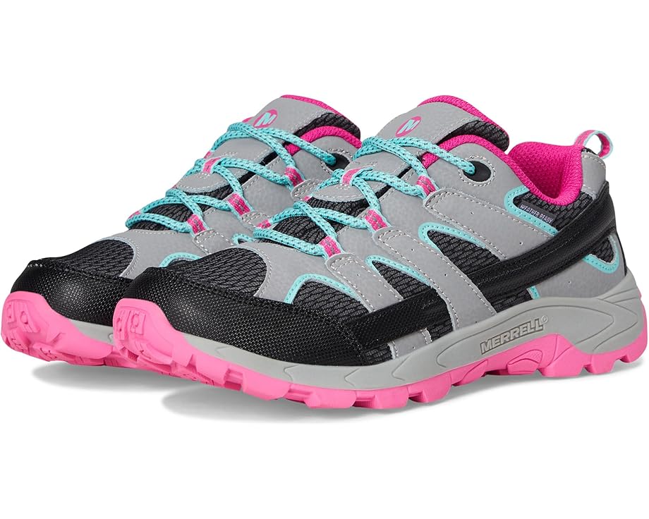 Детские треккинговые ботинки Merrell Kids Moab KDZ WP из кожи с мембраной