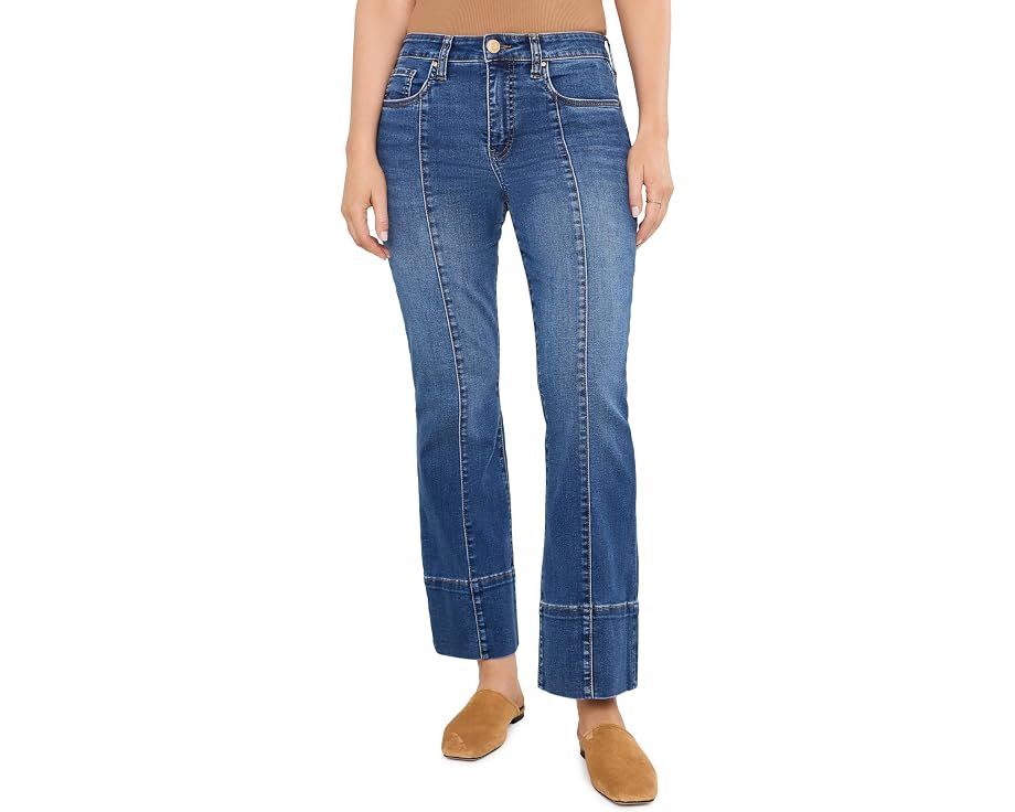 Джинсы Kelsey High-Rise Fab Ab с расклешенным низом и широкой кромкой KUT from the Kloth
