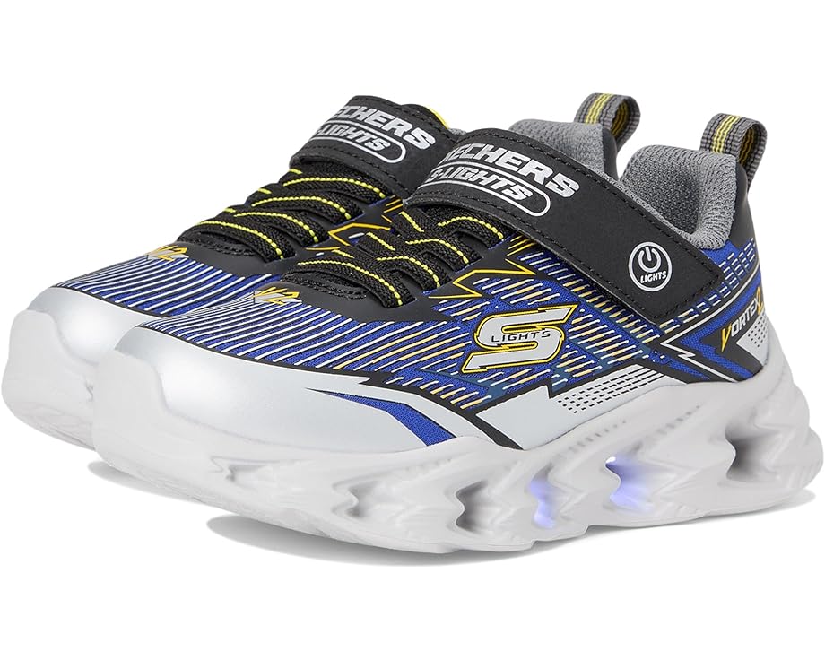 Детские кроссовки SKECHERS KIDS Vortex 2.0 Veltrox со светящейся подошвой