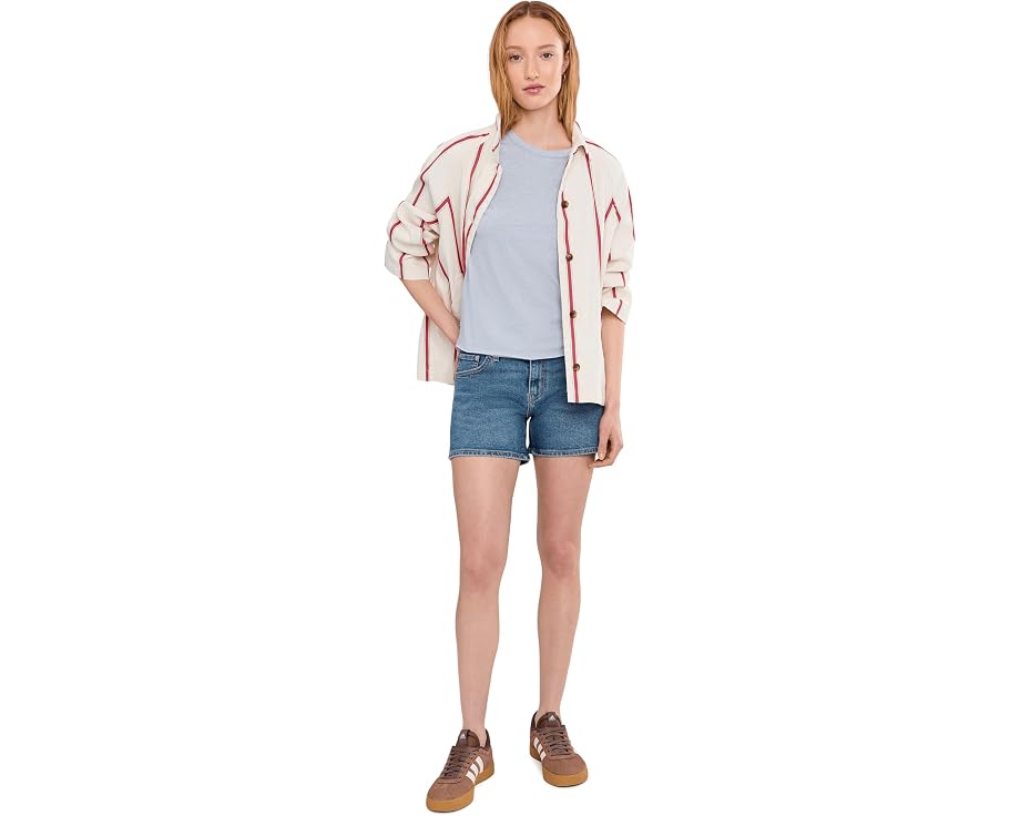 Футболка Free People Nova из переработанного хлопка и полиэстера
