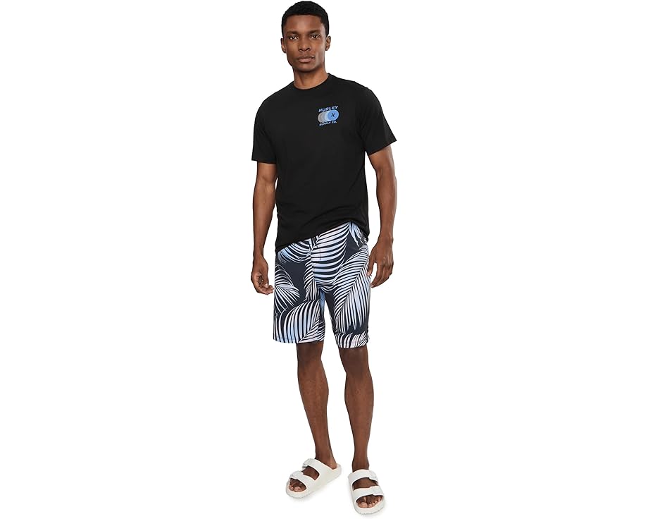 Футболка Hurley Fast Circles с коротким рукавом и принтом на груди