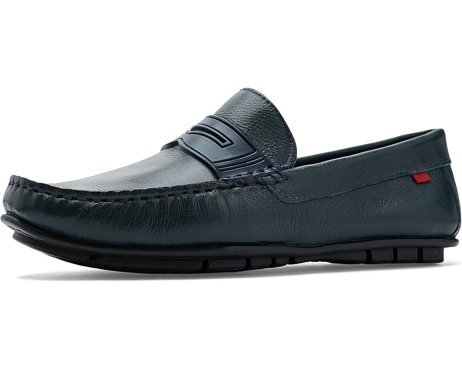 Мокасины Davidson St Marc Joseph New York из зернистой кожи