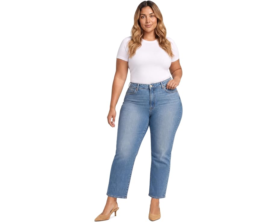 NYDJ Plus Size Kasey Stovepipe джинсы с супервысокой посадкой больших размеров