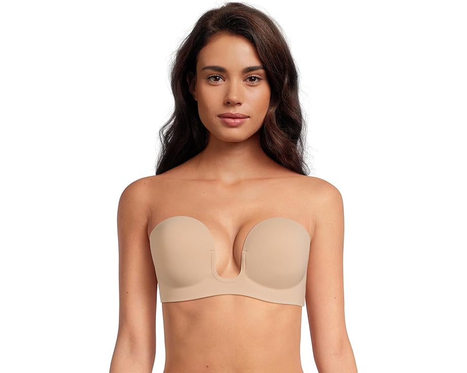 Fashion Forms Бюстгальтер Voluptuous U Plunge Backless Strapless с силиконовыми крыльями