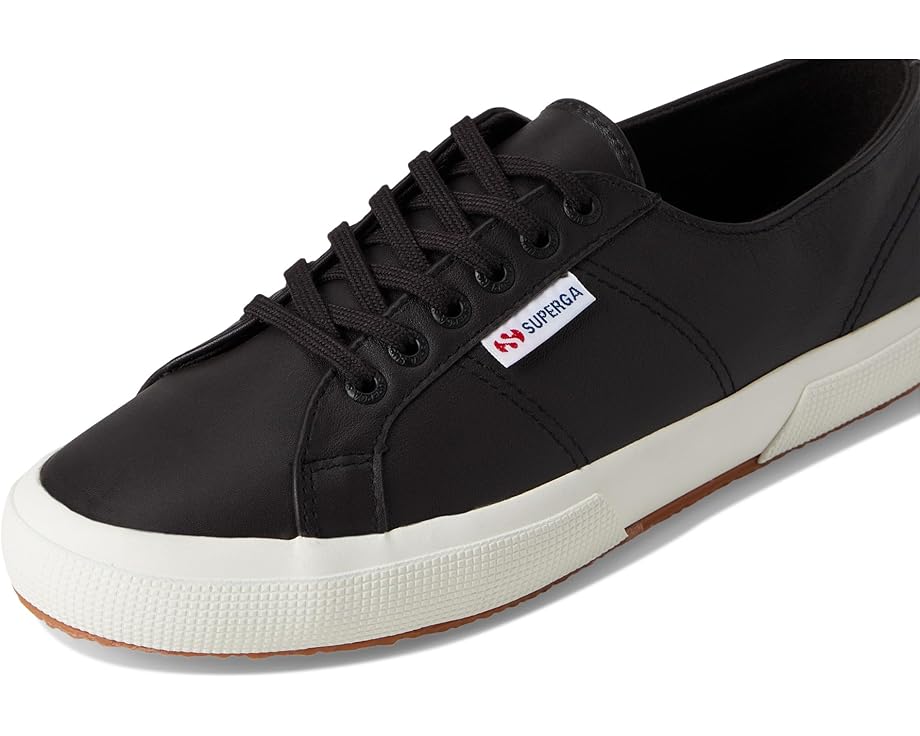 Кроссовки Superga 2750 Nappa из натуральной кожи с круглым носком