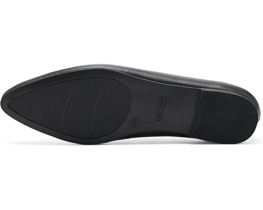 Балетки Valore Nine West из черной кожи