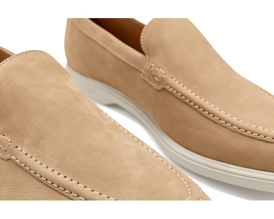 Peter Millar Excursionist лоферы из нубука с круглым носком