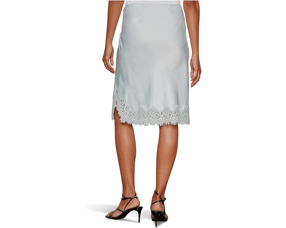 Юбка Sanctuary Effortless Lace Slip с кружевным подолом ниже колена