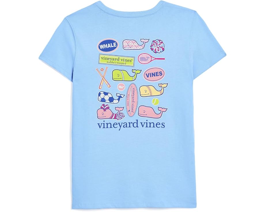 Vineyard Vines Short Sleeve Pocket Tee детская футболка с рисунком на спине