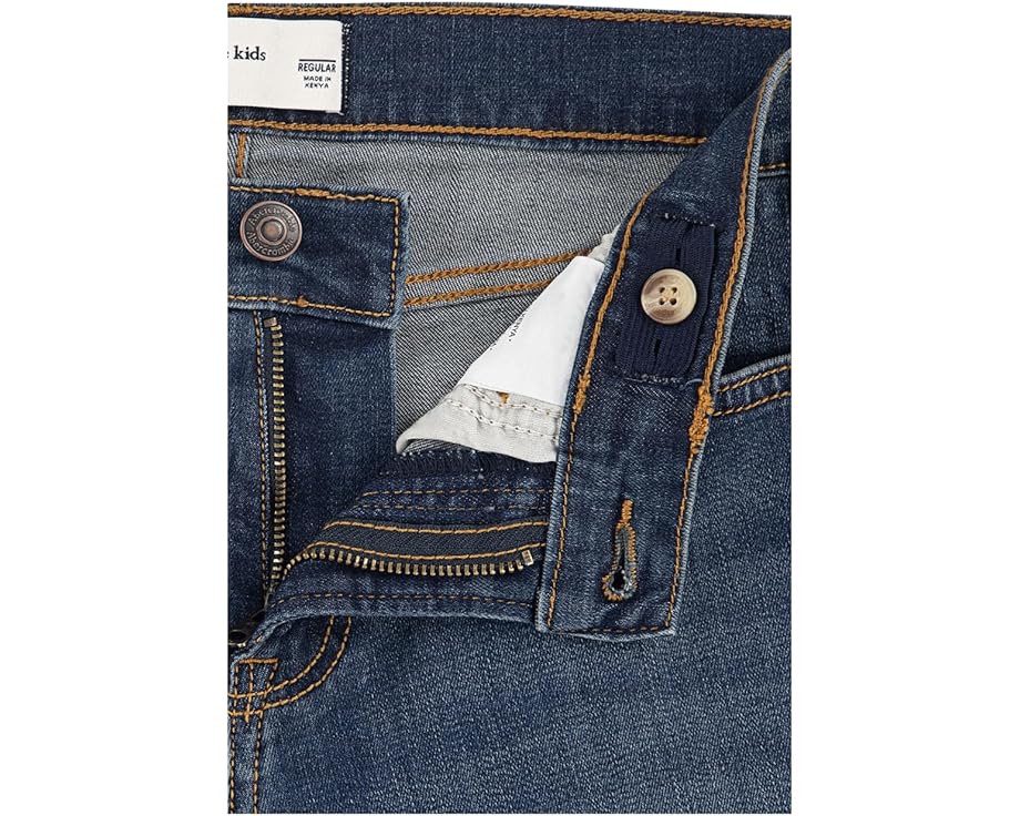 Джинсы прямого кроя abercrombie kids Afb Straight Fit с регулируемым поясом