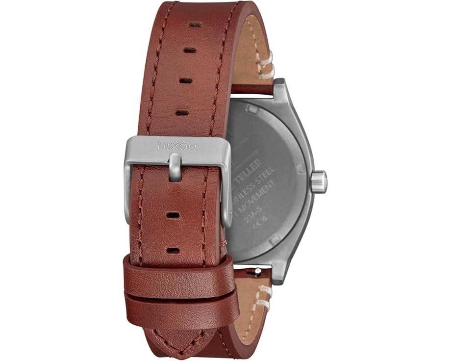 Наручные часы Nixon Time Teller Leather с кожаным ремешком