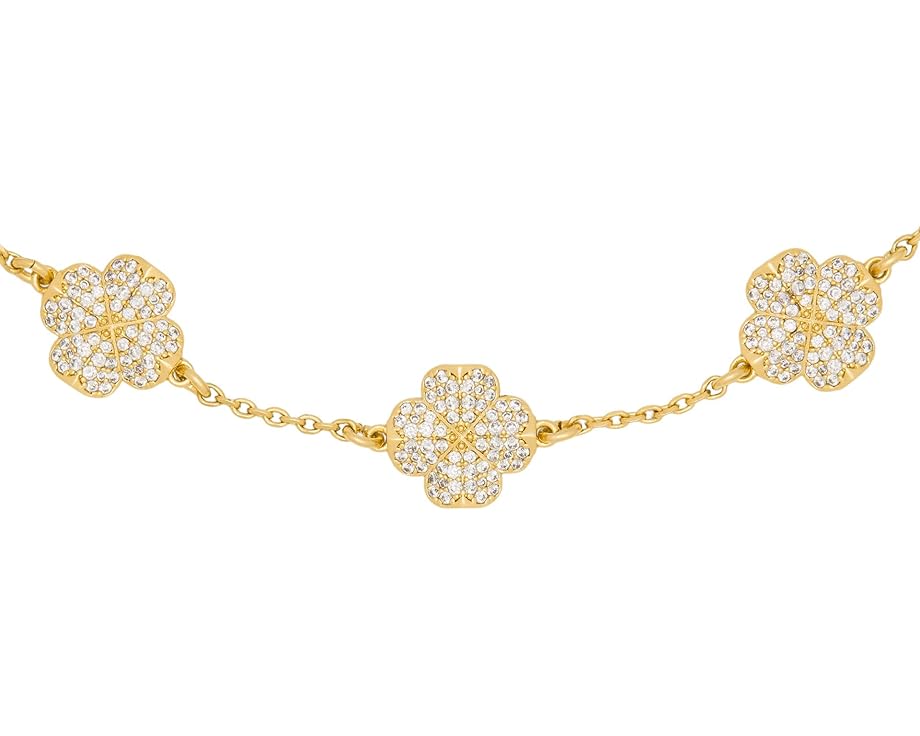 Браслет Spade Flower Pave Scatter с камнями из кубического циркония Kate Spade New York