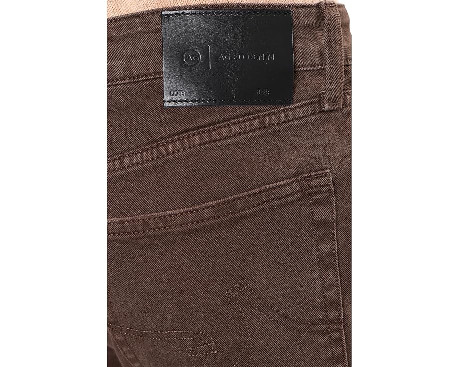 AG Jeans брюки Everett Slim Straight коричневые
